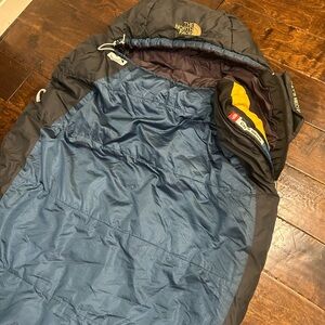 The North Face Cats Meow Blue and Black Sleeping Bag